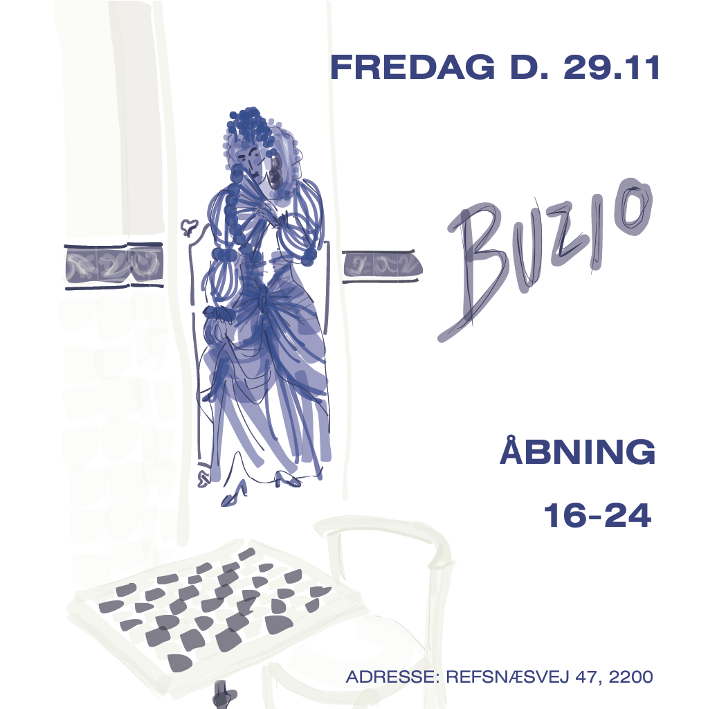 Åbning af Buzio plakat